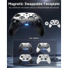 EasySMX X10 PC Controller mit Hall Triggers und Joysticks, Bluetooth Wireless Controller mit mechanischen Tasten, kein