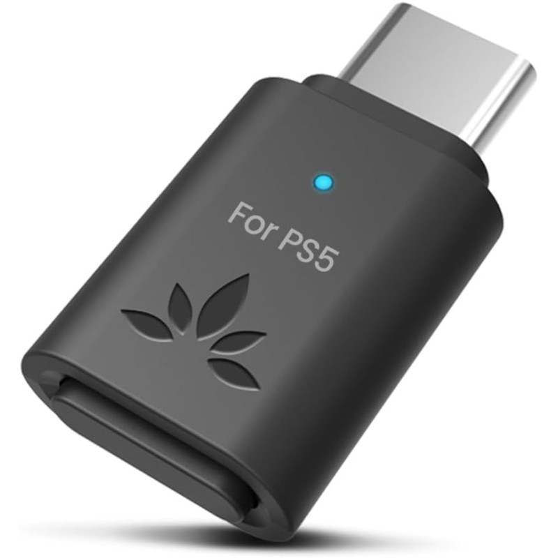 Avantree C81-Gaming - USB-C Bluetooth 5.3 Adapter Dongle für PS5 & Gaming-Konsolen, Audio-Transmitter mit aptX Adaptive &