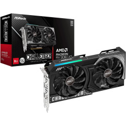 Asrock Radeon RX 9060 XT 8GB Challenger OC Grafikkarte - 8GB GDDR6, 2X HDMI, 2X DP