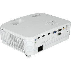 Acer P1357Wi DLP Beamer (WXGA (1.280 x 800 Pixel) 4.800 ANSI Lumen, 20.000:1 Kontrast, 3D, Keystone, 1x 10 Watt Lautsprecher,