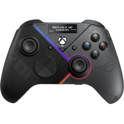 ASUS ROG Raikiri Pro PC Controller (OLED Display, einstellbare Trigger und Joystick, Aura RGB Beleuchtung, ESS DAC, 3,5-mm