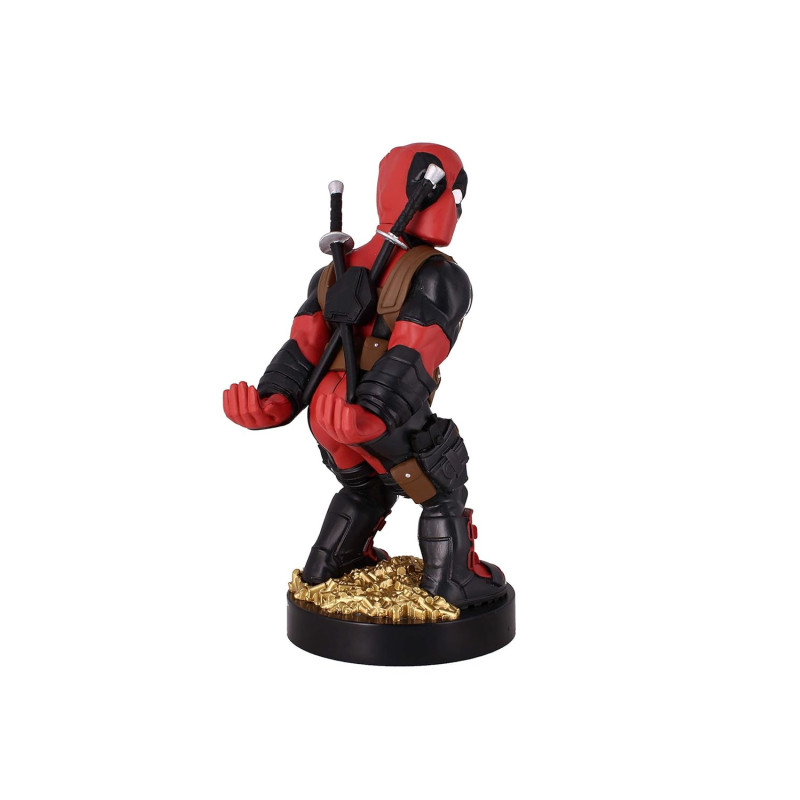 Cableguys Marvel Deadpool Gaming-Figur „Zeig deinen Hintern“, Zubehör für Controller oder Smartphone-Halter, USB-Kabel im