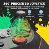 SPGOOD Wireless Controller für Switch, Wireless Pro Controller für Switch Lite/OLED, Turbo Funktion Einstellbarer Dual Vibration