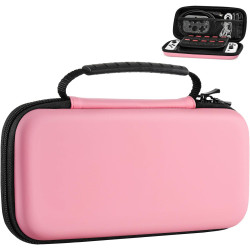MoKo Switch Tasche für Nintendo Switch/Switch OLED, Switch Case Tragetasche Schutz Hartschale Aufbewahrungstasche, Nintendo