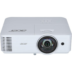 Acer S1386WHn DLP Beamer (WXGA (1.280 x 800 Pixel) 3.600 ANSI Lumen, 20.000:1 Kontrast, 3D, Keystone, 16 Watt Lautsprecher, HDMI