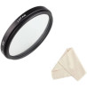 Basics UV-Filter für Nikon NIKKOR Z DX 16-50mm f/3.5-6.3 VR Objektiv mit Nikon Z5, Z6, Z6 II, Z7, Z7 II Kamera