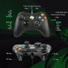 Diswoe Diswoe Controller für Xbox 360, PC-Controller Joystick Gamepad für Xbox 360 & PC, ergonomisches Design Gaming Controller