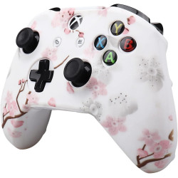 RALAN Pinke Controller-Skins für Xbox One, Silikon-Controller-Abdeckung, kompatibel mit Xbox Ones Controller (Pink Pro