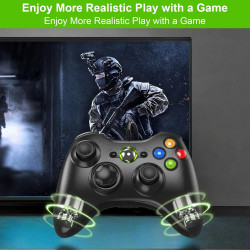 Diswoe Controller für Xbox 360, PC Controller Wired Controller für Xbox 360/Xbox 360 Slim/PC Win7/8/10/XP Xbox 360 Joystick