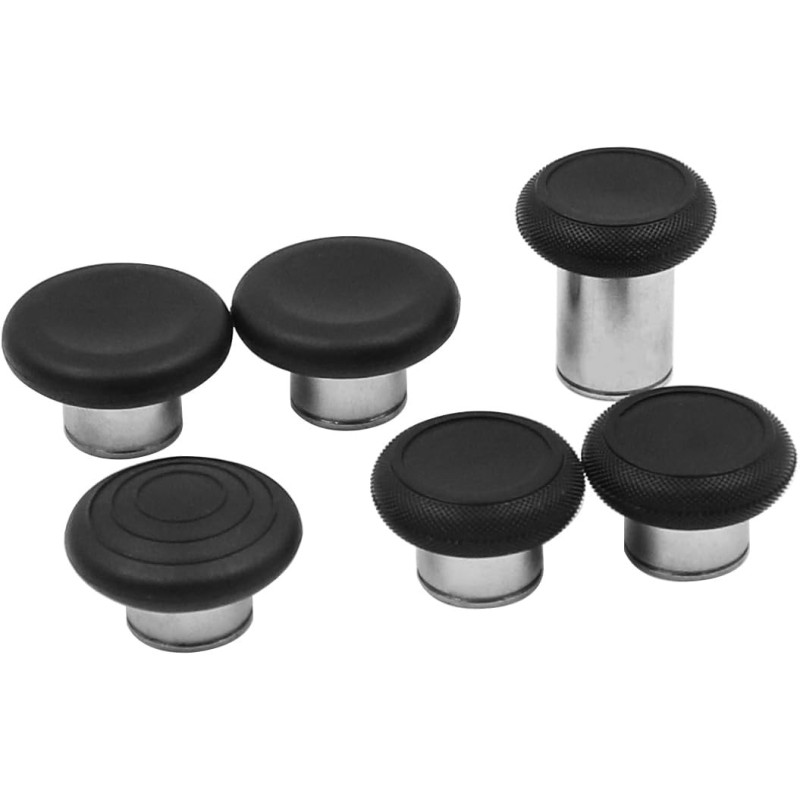 POFET 6-in-1-Swap-Magnet-Joystick-Tasten-Set, Gaming-Controller, Ersatz-Thumbsticks-Griff für Xbox One Elite Series 2 Controller
