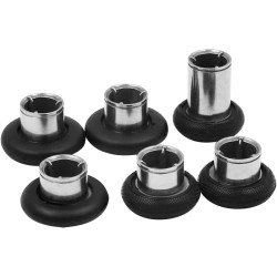 POFET 6-in-1-Swap-Magnet-Joystick-Tasten-Set, Gaming-Controller, Ersatz-Thumbsticks-Griff für Xbox One Elite Series 2 Controller