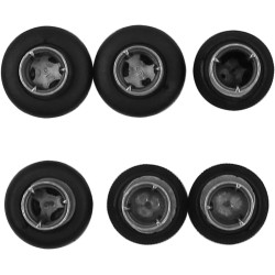 POFET 6-in-1-Swap-Magnet-Joystick-Tasten-Set, Gaming-Controller, Ersatz-Thumbsticks-Griff für Xbox One Elite Series 2 Controller