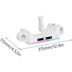 Ladestation für 3S Virtual Reality Controller Ladestation mit einfacher Installation und Aufbewahrung Headsets Controller