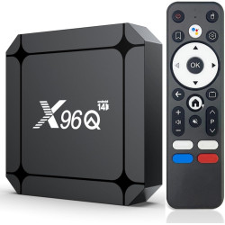 Android 14.0 TV Box, Android Box 2GB RAM 16GB ROM RK3518 Quad-Core 64bit Cortex-A53, Smart Box Support 2.4/5.0GHz mit 4K UHD und