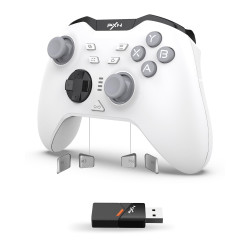 PXN P5 Kabelloser Gaming Controller 2025 – Hall Effekt Joystick & Trigger, 1000Hz Polling-Rate, 4 Makrotasten, 2.4G/BT/SW,