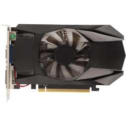PC Grafikkarte für Radeon HD 7670, Computer Grafikkarte mit Windforce-Kühlsystem Gaming Grafikkarte Gebraucht für Windows 4GB