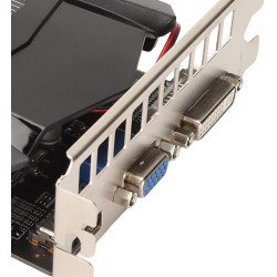 PC Grafikkarte für Radeon HD 7670, Computer Grafikkarte mit Windforce-Kühlsystem Gaming Grafikkarte Gebraucht für Windows 4GB
