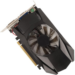 PC Grafikkarte für Radeon HD 7670, Computer Grafikkarte mit Windforce-Kühlsystem Gaming Grafikkarte Gebraucht für Windows 4GB