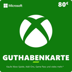 Xbox Guthaben | 80 EUR | Xbox Series X|S, Xbox One & Windows [Download Code]