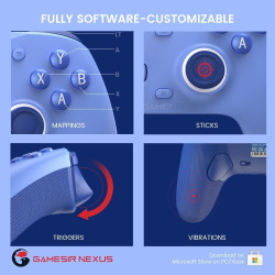 GameSir G7 SE Wired Controller für Xbox Series X|S, Xbox One & Windows 10/11, Plug and Play Gaming Gamepad mit Hall-Effekt
