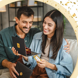 Gutschein zum Selberausfüllen als PopUp Schatztruhe, Gutschein Karte Geburtstag mit Rubbelkarte, Gutscheine zum selber