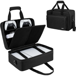 PS5/PS5 Pro/PS4 Tasche,PS5 Tragetasche Kompatibel mit Playstation 5 Konsole,PS5 Disk,Digital Edition,Konsolentasche mit