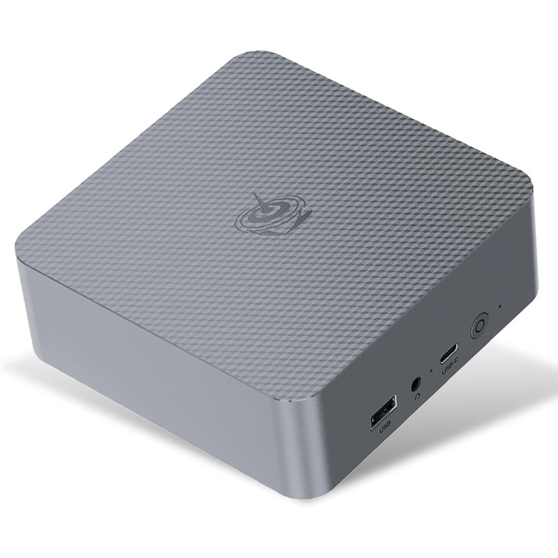 Beelink EQR6 Mini PC, AMD Ryzen 7 6800U (8C/16T up to 4.7Ghz), 24G LPDDR5 RAM 500GB PCIe4.0 SSD Mini Computer, WiFi6, BT5.2, 4K