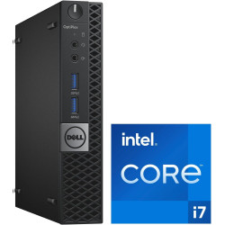 Optiplex 7050 Silent Mini-PC Business Office Multimedia Computer mit 3 Jahren Garantie! Intel Core i7 6700T, 8 Threads, 3.6 GHz