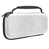 JYPS Tasche für Nintendo Switch/OLED, Glitzer Switch Tragetasche Mädchen, Harter Schutzhülle mit Griff, Travel Hülle Switch Case