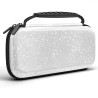 JYPS Tasche für Nintendo Switch/OLED, Glitzer Switch Tragetasche Mädchen, Harter Schutzhülle mit Griff, Travel Hülle Switch Case
