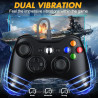 Bonacell Wired Controller für Xbox 360 PC Controller mit Dual Vibration Gamepad Joystick für Xbox 360/PC Windows 7/8/10
