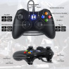 Bonacell Wired Controller für Xbox 360 PC Controller mit Dual Vibration Gamepad Joystick für Xbox 360/PC Windows 7/8/10