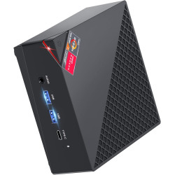 ACEMAGICIAN AM06 Pro Mini PC, AMD Ryzen 7 5700U (8C/16T, bis zu 4.3Ghz),16GB DDR4 512GB M.2 SSD Mini Computer mit W11 Home | 4K