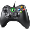 Zexrow Controller für Xbox 360 – Kabelgebundener Gamepad mit USB-Kabel, Vibrationsfeedback & Präzisen Analogsticks – Kompatibel