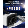 TECKNET VR Brille für Handys, 3D Virtual Reality-Brille mit HD 110° FOV, Anti-Blaulicht & einstellbaren Gängen, Komfortables