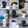 TESTAFIT Mannequin Kopf schaufensterpuppe kopf deko für Helme Mützen Brillen Kopfhörer. kopf für VR-Brille kopfhörer.