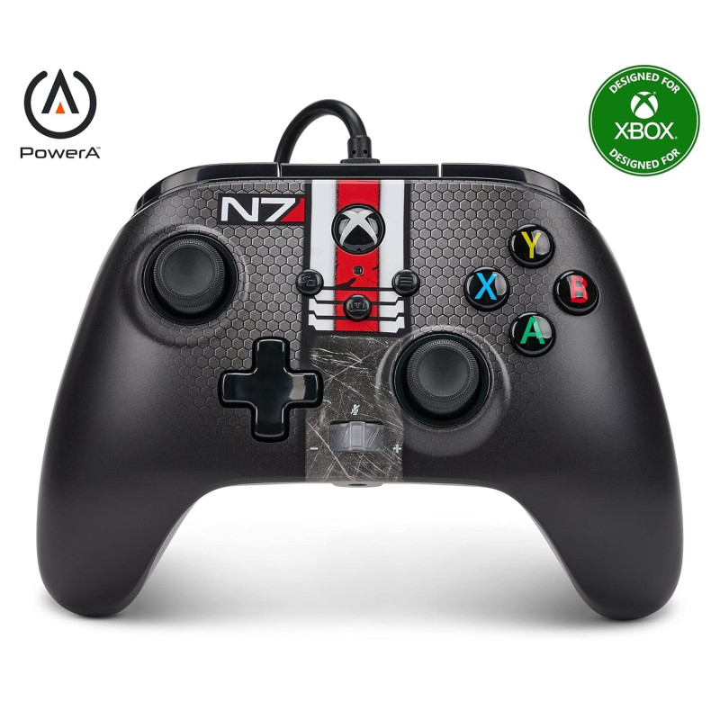 Kabelgebundener PowerA Controller für Xbox Series X|S - Metallic-Blau-Camouflage Kabelgebundener PowerA Controller für Xbox Series X|S - Metallic-Blau-Camouflage