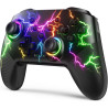 VOYEE Switch Controllers kompatibel mit Switch/Lite/OLED/Windows, 1000mAh Programmierbar RGB Blitz LED, Drahtloser Pro