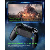 VOYEE Switch Controllers kompatibel mit Switch/Lite/OLED/Windows, 1000mAh Programmierbar RGB Blitz LED, Drahtloser Pro