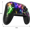 VOYEE Switch Controllers kompatibel mit Switch/Lite/OLED/Windows, 1000mAh Programmierbar RGB Blitz LED, Drahtloser Pro