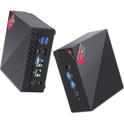 ACEMAGICIAN AM06 Pro Mini PC, AMD Ryzen 7 5825U (8C/16T, bis zu 4.5Ghz),32GB DDR4 512GB M.2 SSD Mini Computer mit W11 PRO | 4K