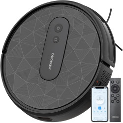 AIRROBO P20 Saugroboter mit 2800 Pa Saugkraft, APP Steuerung, 120 Min Laufzeit, Staubsauger Roboter WLAN optimiert für Teppich