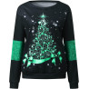 Generisch Sweatshirts für Damen Oberteile Damen elegant gemütliche warme langärmelig V-Ausschnitt Atmungsaktiv Sport Oberteile