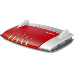 AVM FRITZ!Box 7490 WLAN AC + N Router (VDSL/ADSL, 1.300 Mbit/s (5 GHz), 450 Mbit/s (2,4 GHz), DECT-Basis, Media Server)