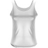 AYSDSKI Shiny Unterhemd Damen Einfarbig Tank Top Skinny Passform Wetlook Bluse U Ausschnitt Ärmellos Oberteile Seitenfalten