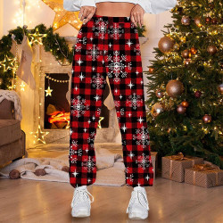 Generisch Jogginghose Damen Sporthose Lang Baumwolle Trainingshose Sweathose High Waist mit Streifen für Sport Yoga Gym