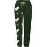 Generisch Jogginghose Damen Sporthose Lang Baumwolle Trainingshose Sweathose High Waist mit Streifen für Sport Yoga Gym