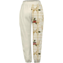 Generisch Jogginghose Damen Sporthose Lang Baumwolle Trainingshose Sweathose High Waist mit Streifen für Sport Yoga Gym