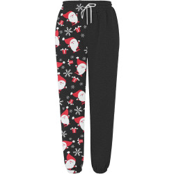 Generisch Jogginghose Damen Sporthose Lang Baumwolle Trainingshose Sweathose High Waist mit Streifen für Sport Yoga Gym