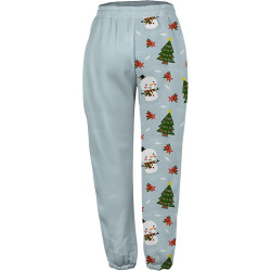 Generisch Jogginghose Damen Sporthose Lang Baumwolle Trainingshose Sweathose High Waist mit Streifen für Sport Yoga Gym